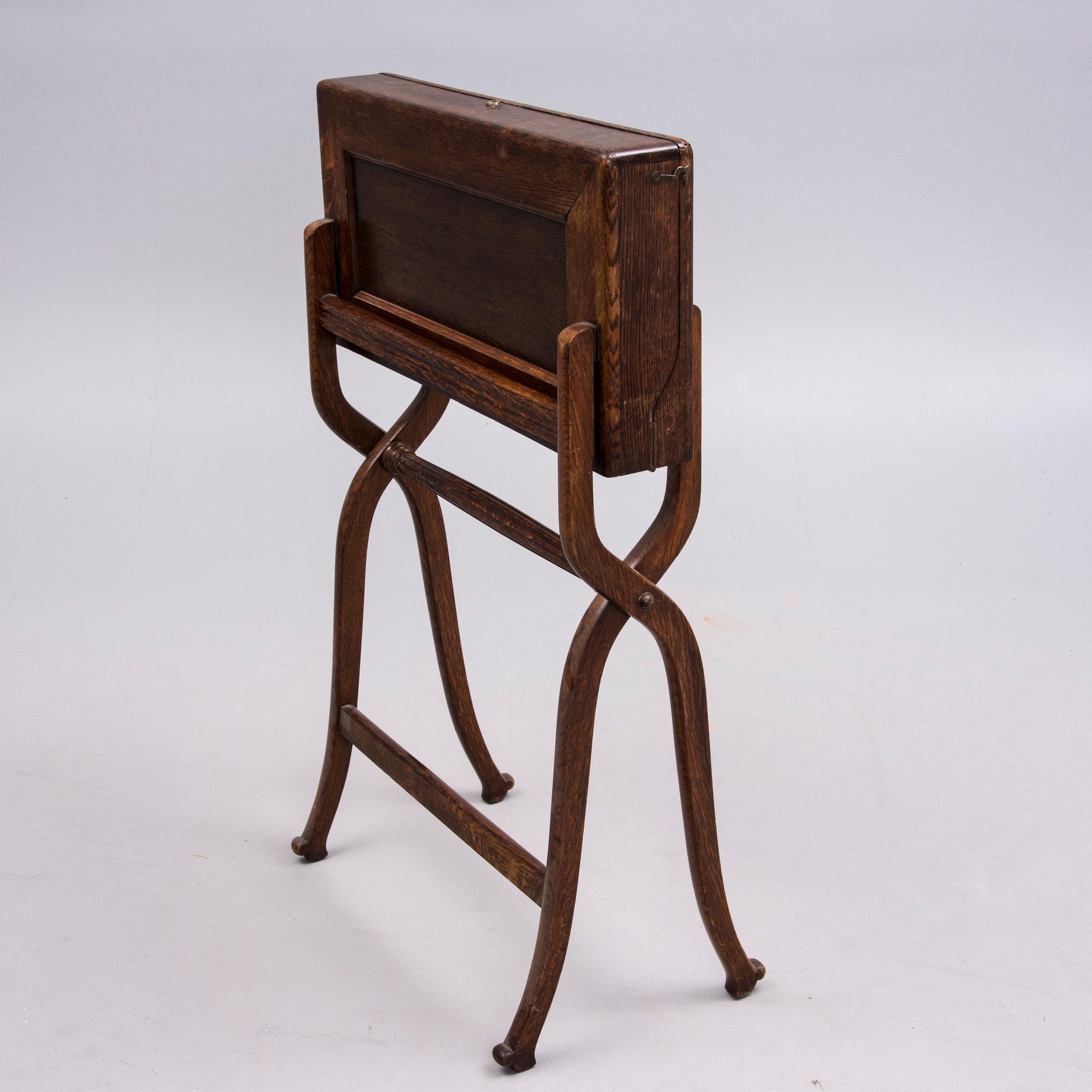 BORD, sk "Campaign Desk" edvardiansk tid, England 1900-talets början.