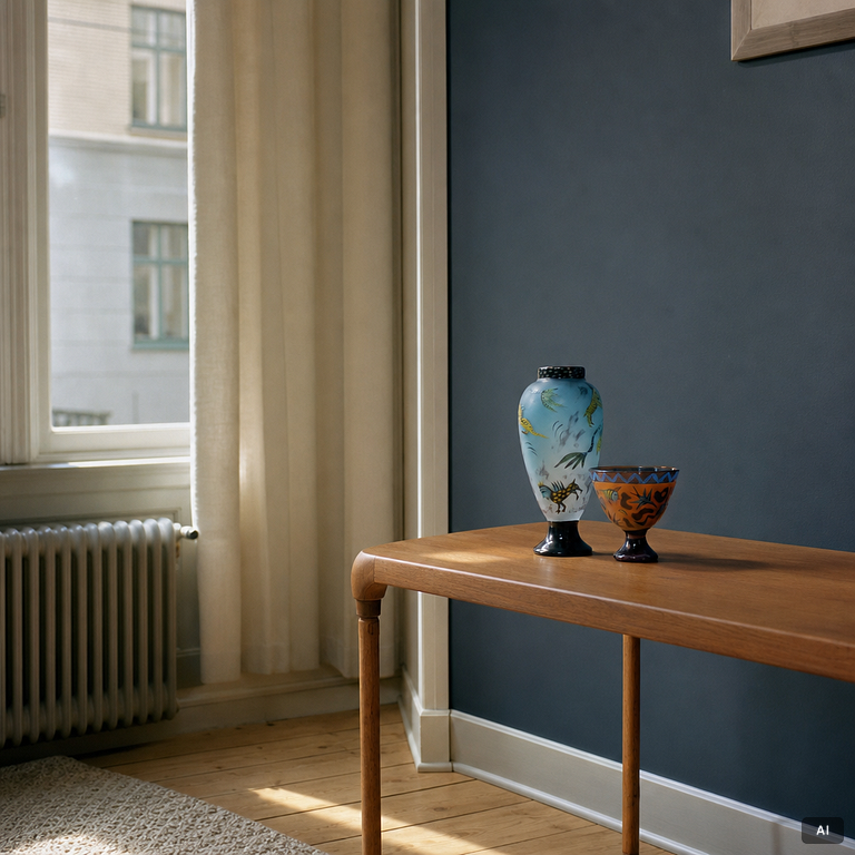 Ulrica Hydman-Vallien, konstglas, 2 delar, juvelglas, Kosta Boda.