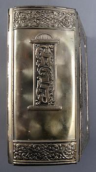 BOKPÄRM med gamla testamentet. Nysilver, Israel.