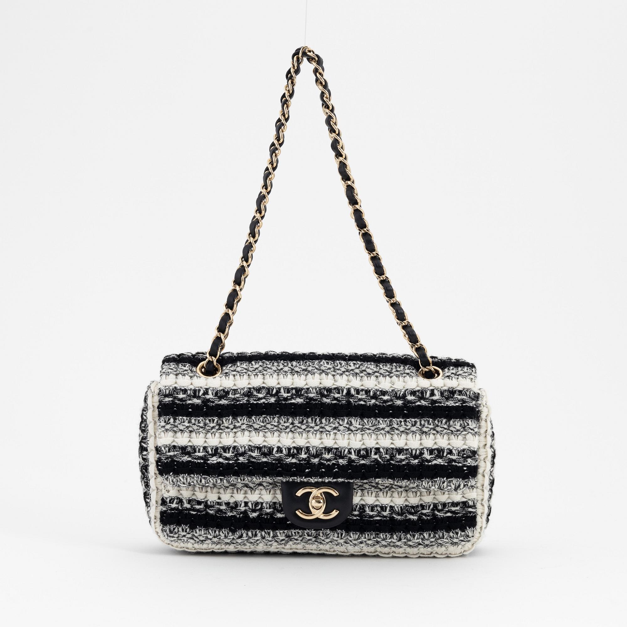 Chanel, a textile 'Flap Bag', 2019.