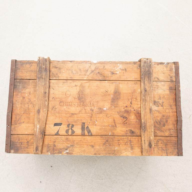 Transport box for the 2nd Polar Expedition, Norway 1898-1902.