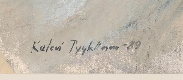 KALEVI PYYKÖNEN, oil on canvas, signed and dated -89.