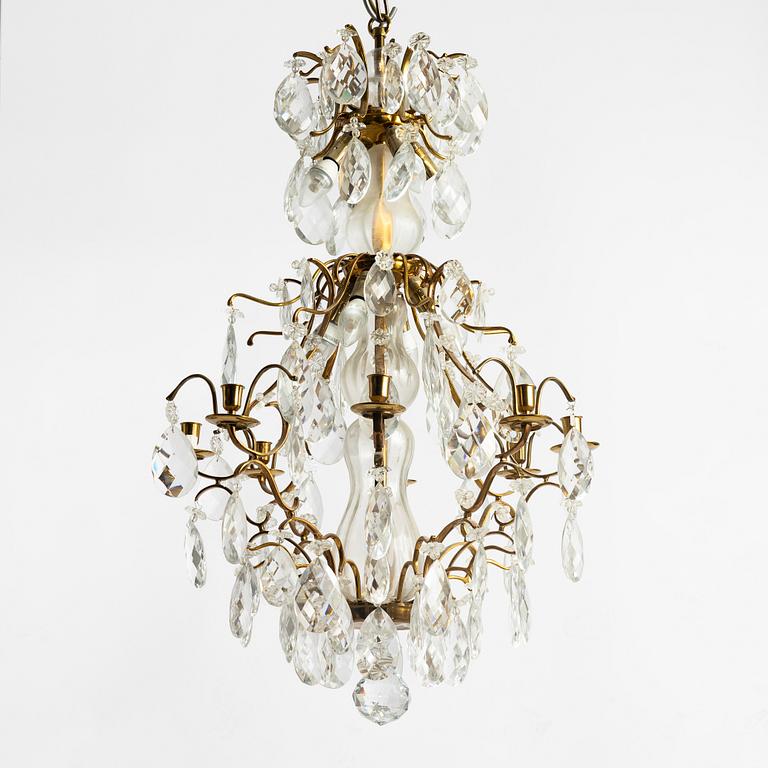 Chandelier, Rococo style, contemporary.