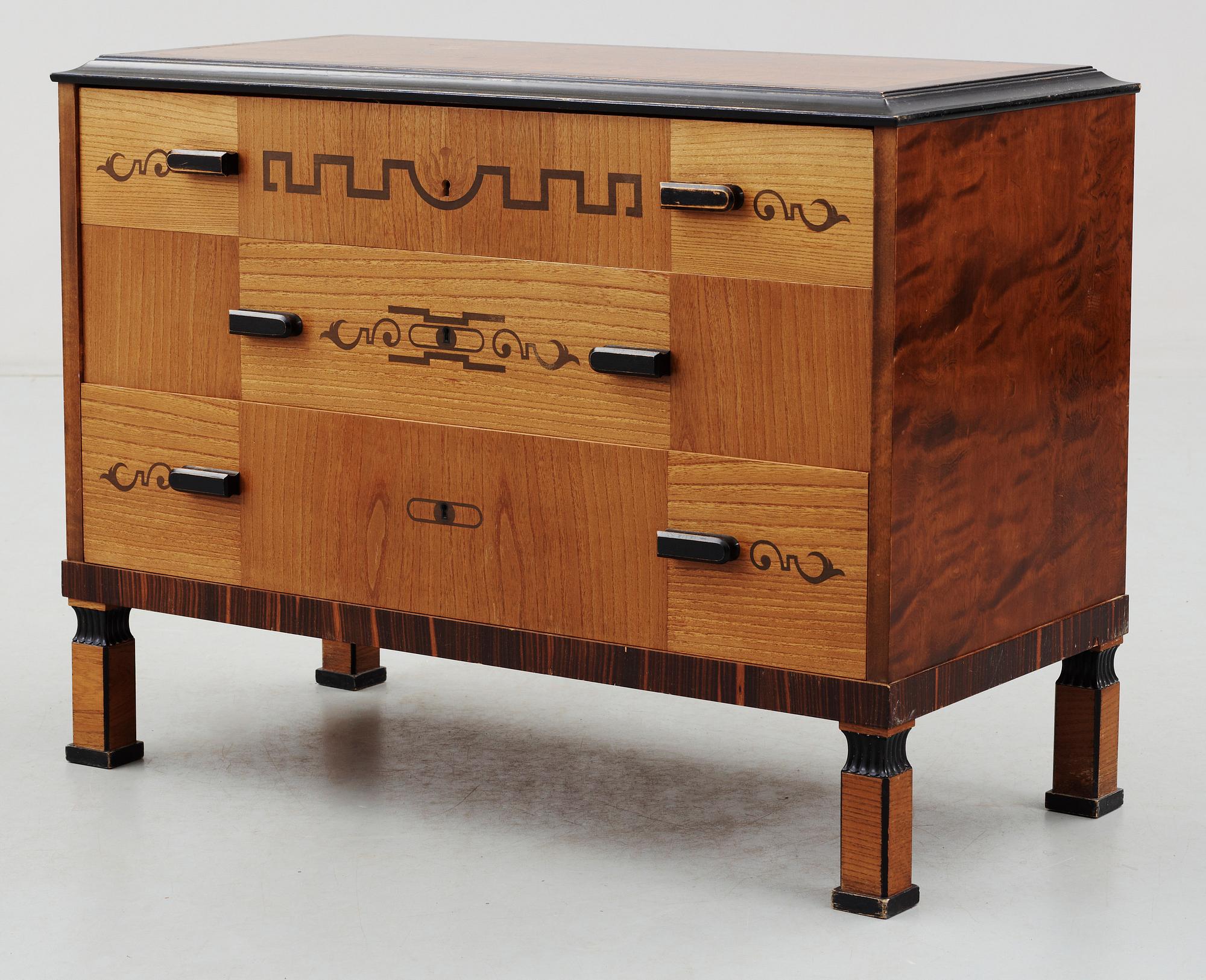 BYRÅ, art deco, tillskriven Erik Chambert, 1930-tal.