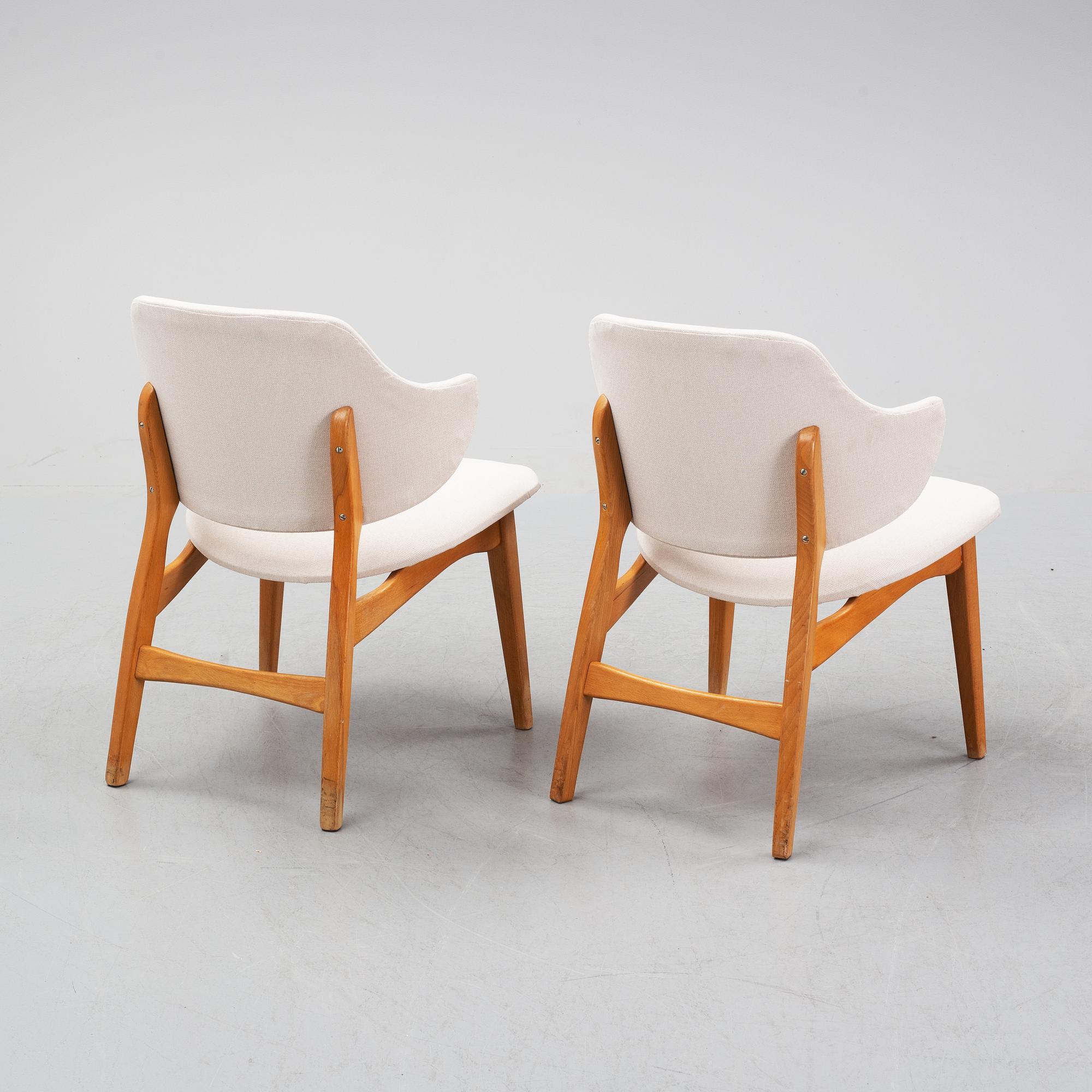 A pair of 'Winni' armchairs from IKEA, 1960's.