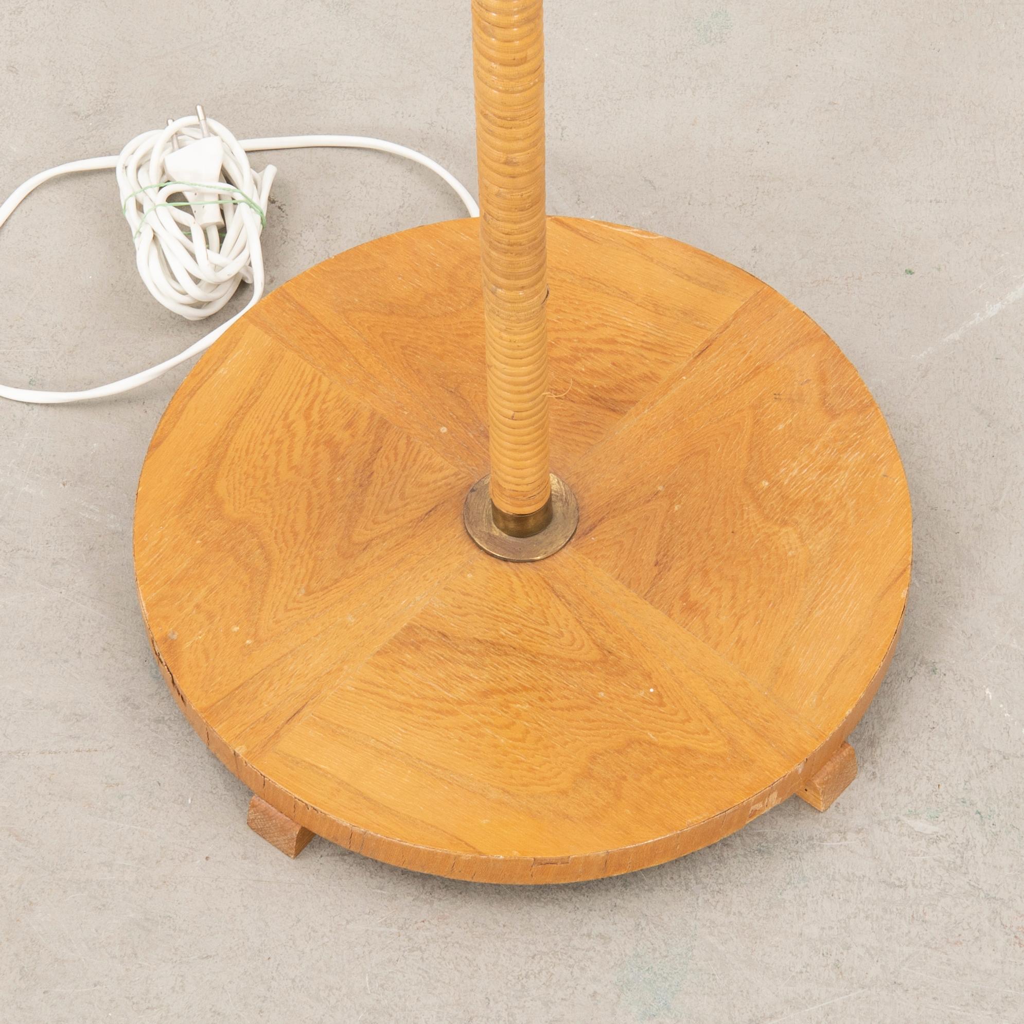 Floor lamp, 1940s.