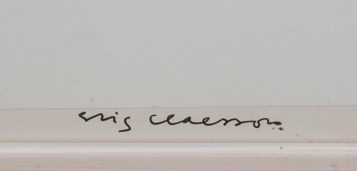 STIG CLAESSON (SLAS), collage, signerad.