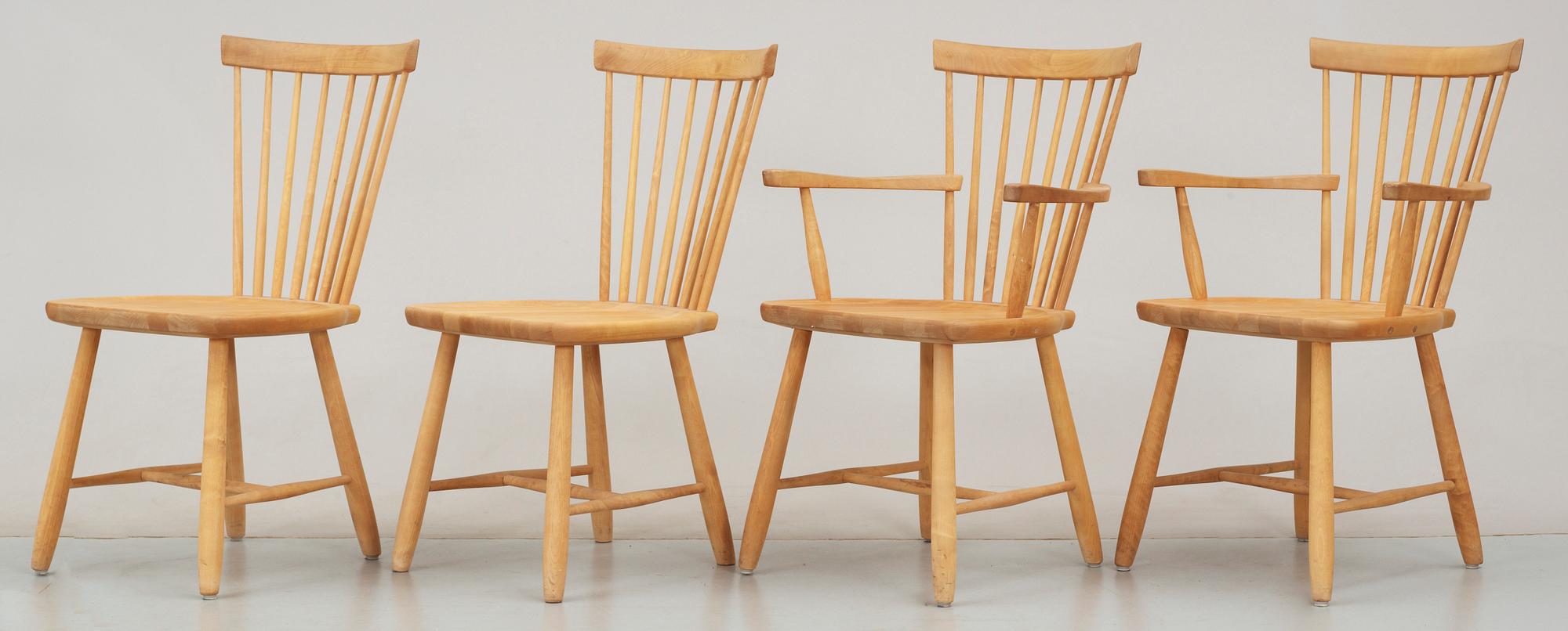 MATSALSGRUPP, 5 delar, Carl Malmsten.