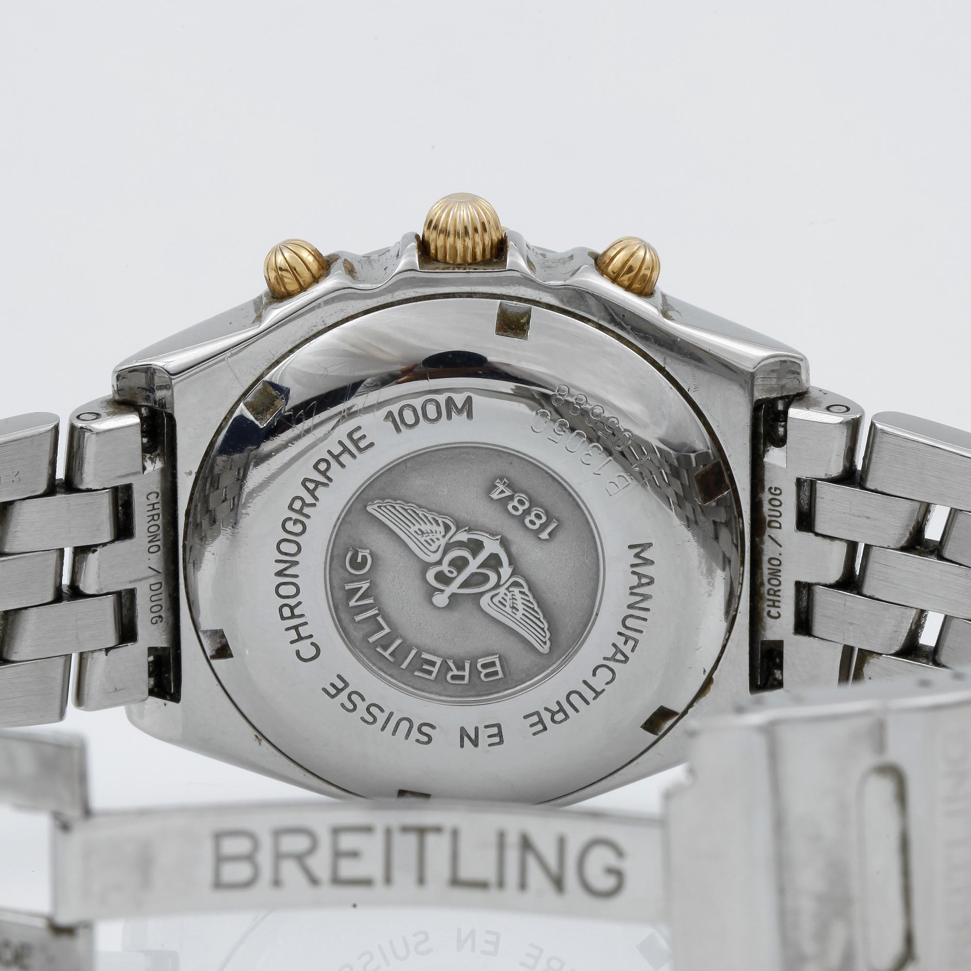 ARMBANDSUR, herr, Breitling Chronomat, 1999.