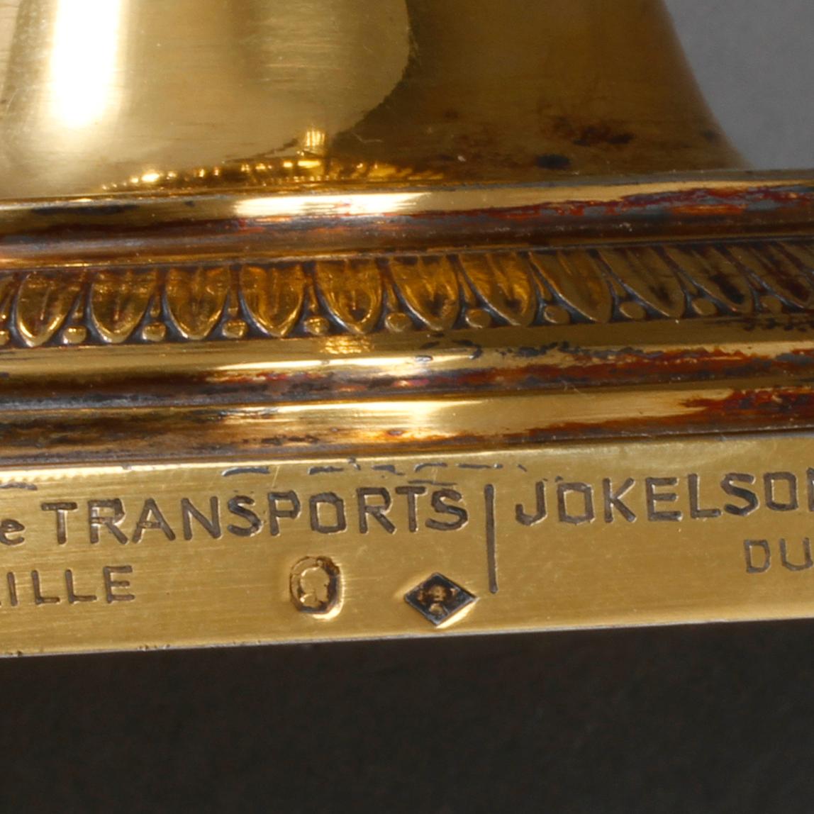 KANNA, Tetard Freres, Frankrike, silver, omkring 1900. Vikt ca 1 135 gram.