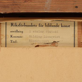 Hilding Linnqvist, "Slussbygget".