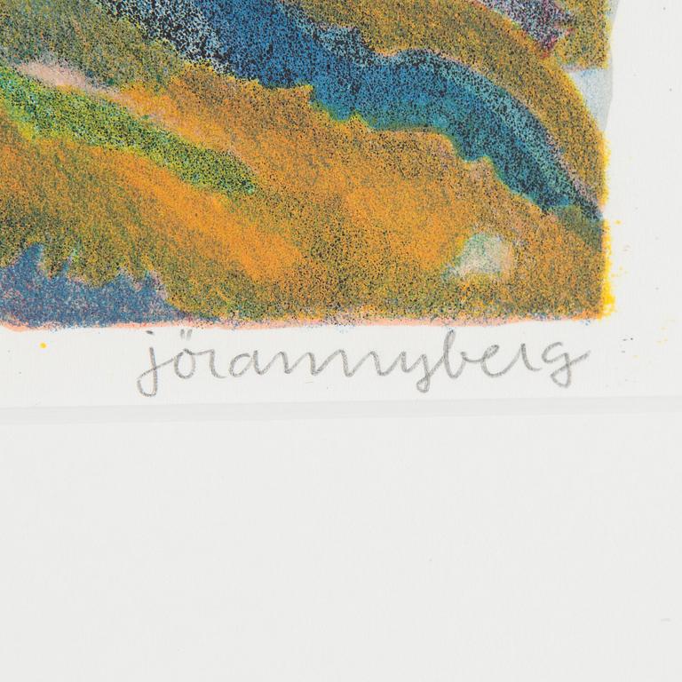 JÖRAN NYBERG, two lithographs in colours, signed and numbered 1/320 and 184/320.