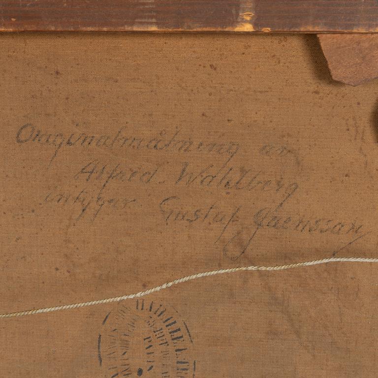 Alfred Wahlberg, From Råå, Skåne.