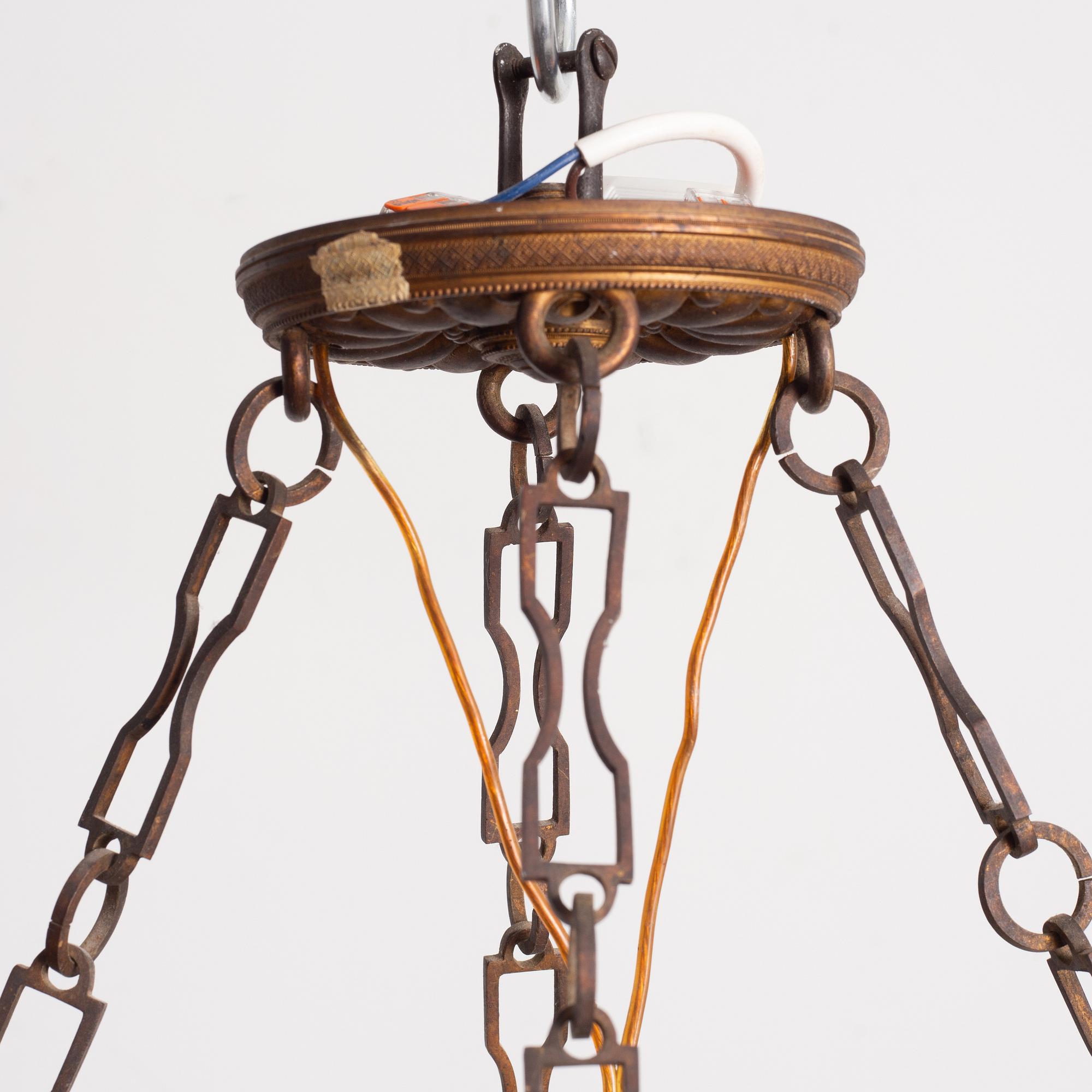 Chandelier, end of the 19th century.