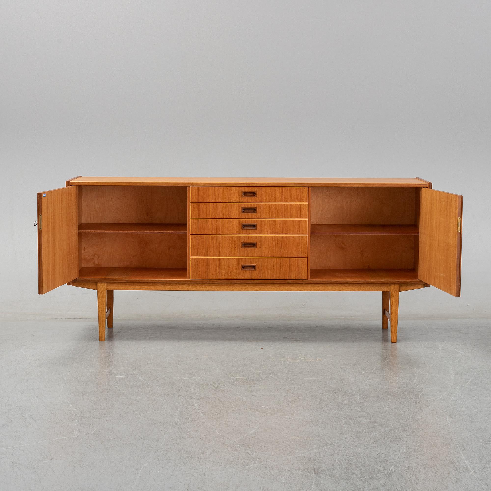 Sideboard, teak, 1950-60-tal.