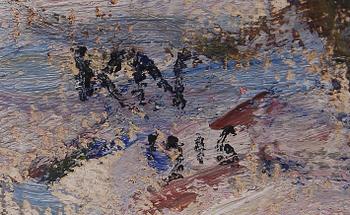 KARL NORDSTRÖM, olja på duk, monogramsign o dat 1916.