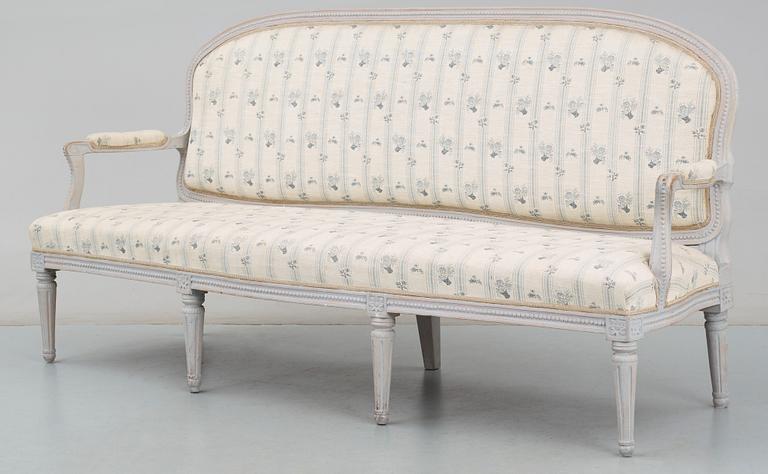 A Gustavian sofa by E. Öhrmark.
