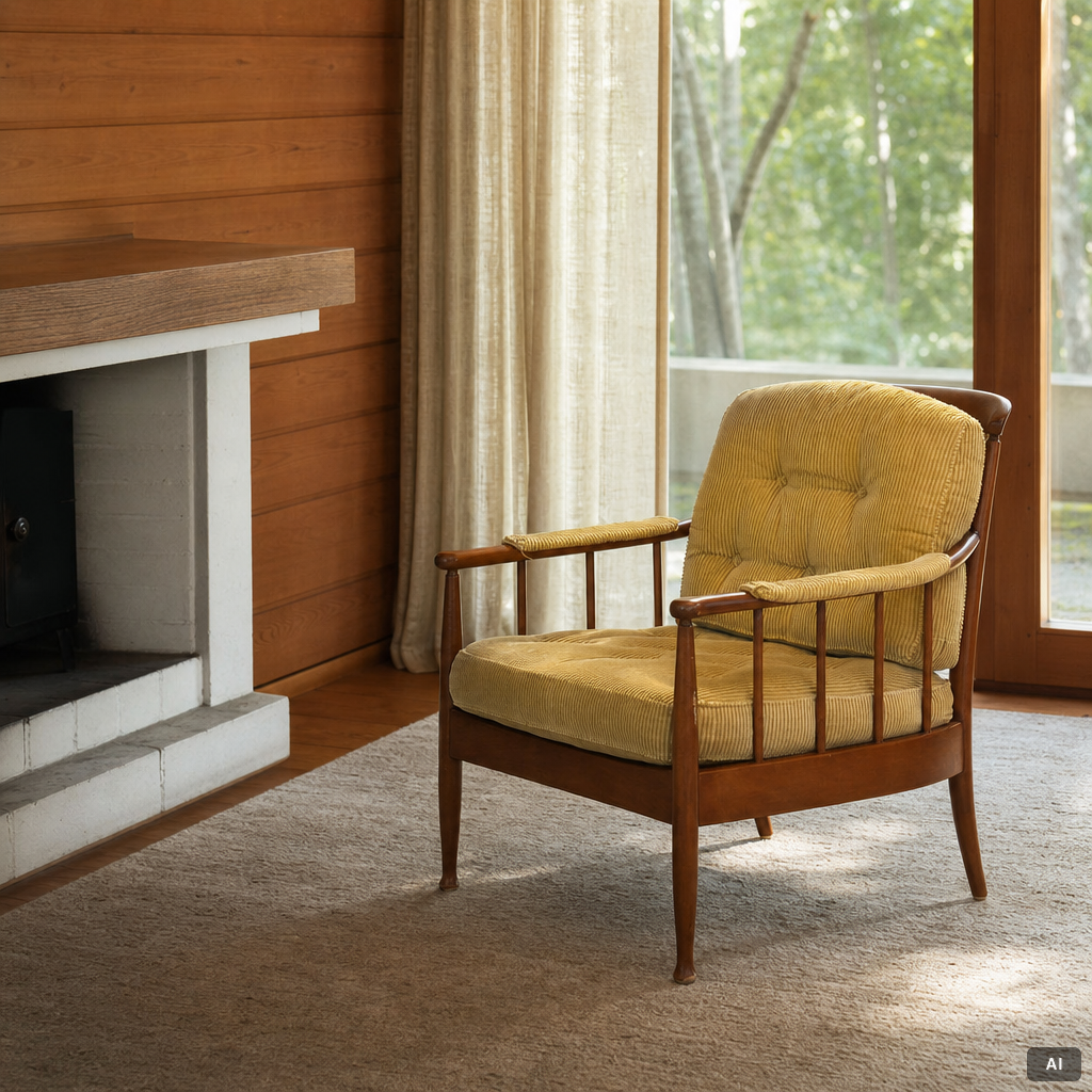 Kerstin Hörlin-Holmquist, A pair of "Skrindan" armchairs, mid-20th century.