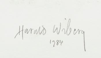 Harald Wiberg, Räv i vinterlandskap.