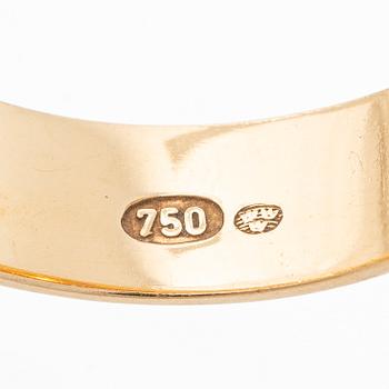 Ring, possibly by Liisa Vitali, “Nyckelpiga”, 18K gold.