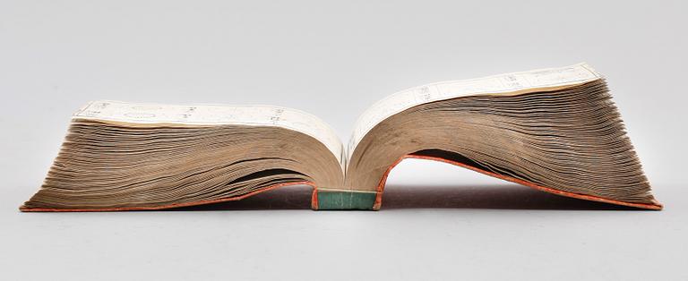 BOK, häftad, Japan, omkring år 1900.