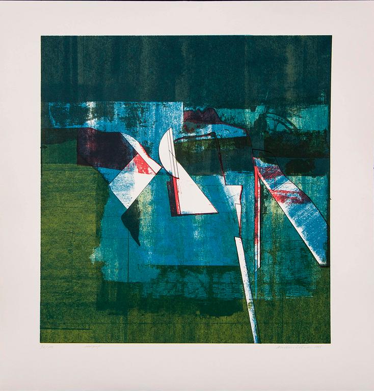 Anders Österlin, two serigraphs signed dated and numbered 1985 36/100 and HC 1/30.