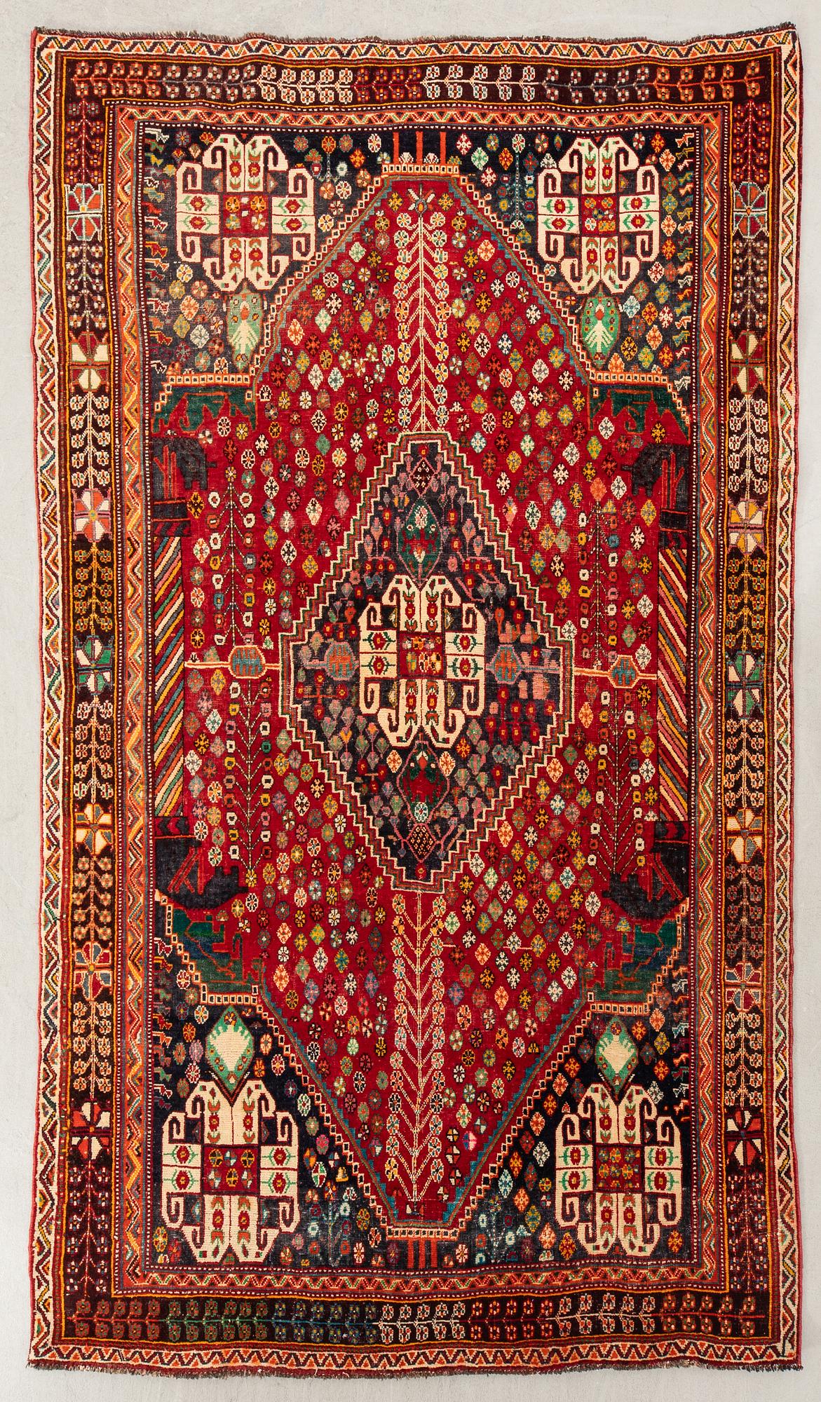 Matta Shiraz semiantik ca 272x170 cm.