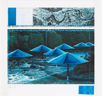 Christo & Jeanne-Claude, "The Umbrellas (Joint project for Japan and USA)".