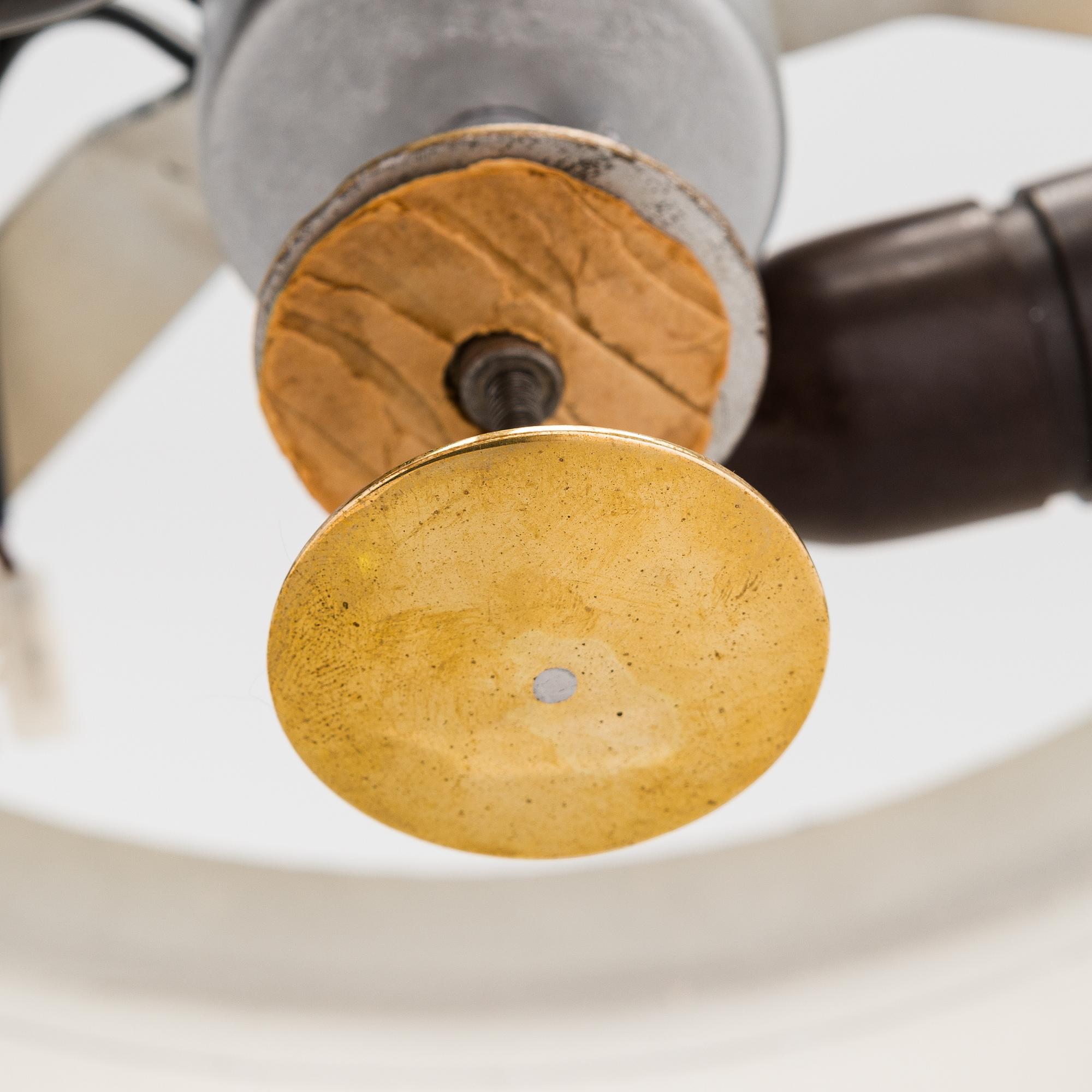 Paavo Tynell, a pair of mid-20th century ceiling lights for Idman.