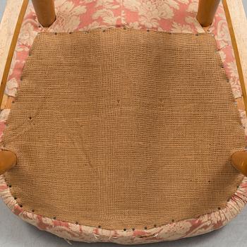 A rocking chair attributed to Philip Arctander.