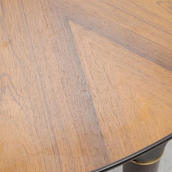 Svante Skogh, a 'Cortina' dining table and six chairs, Seffle Möbelfabrik, 1960's.