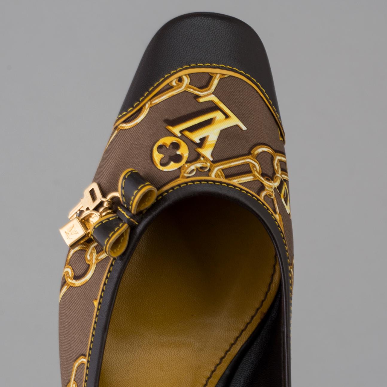 Ballerina shoes by Louis Vuitton.