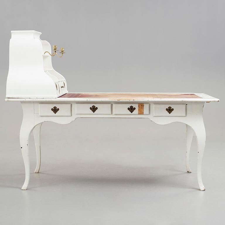 A Swedish Rococo 18th century writing table.