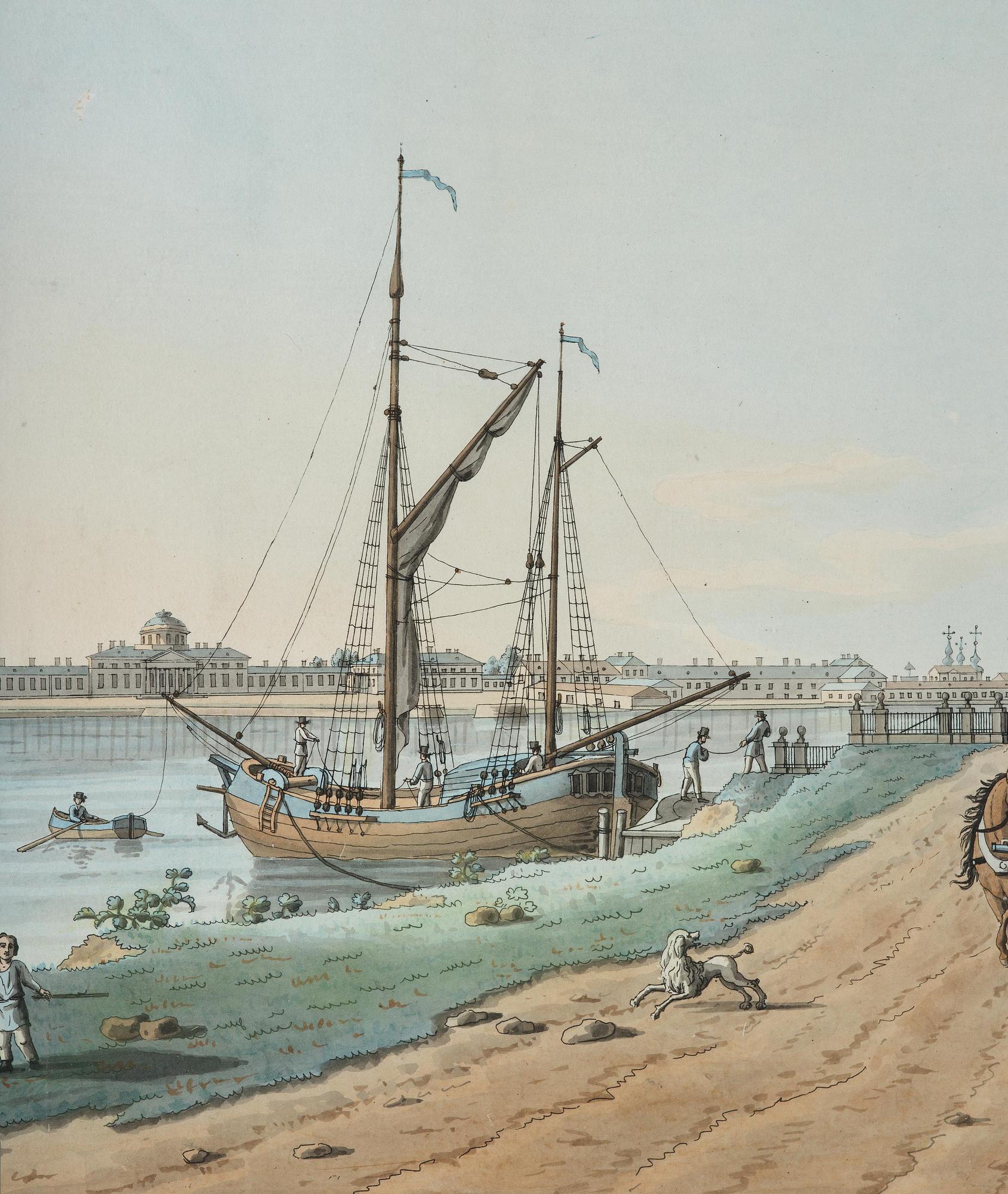 Benjamin Patersen (Paterson), ”Le Palais Imperiale de Tauride, et les environs à St Petersbourg”.
