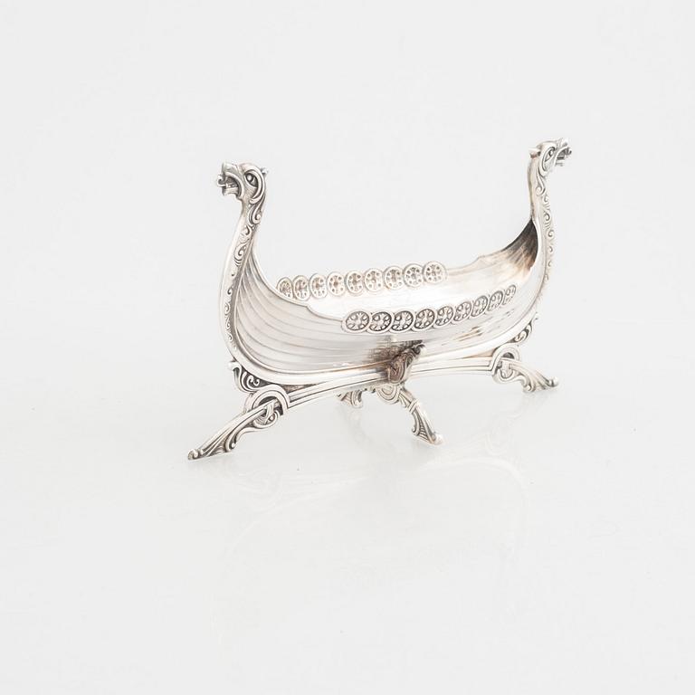 A silver bowl, Norway, 20th century.