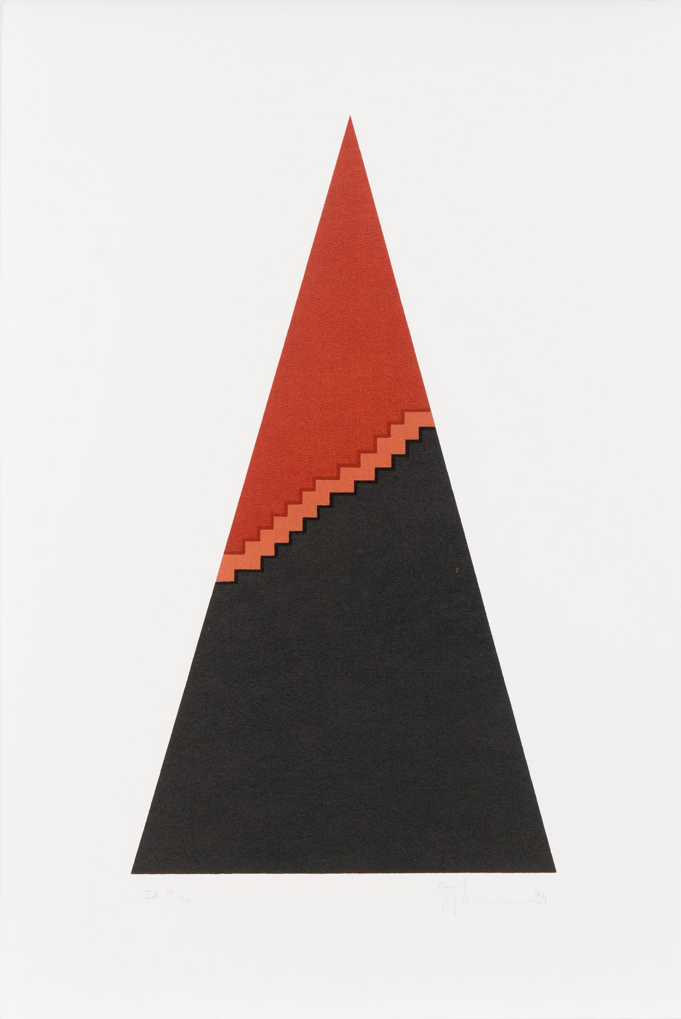 Portfolio of ten serigraphs, signed and dated -94, numbered EA 14/50.