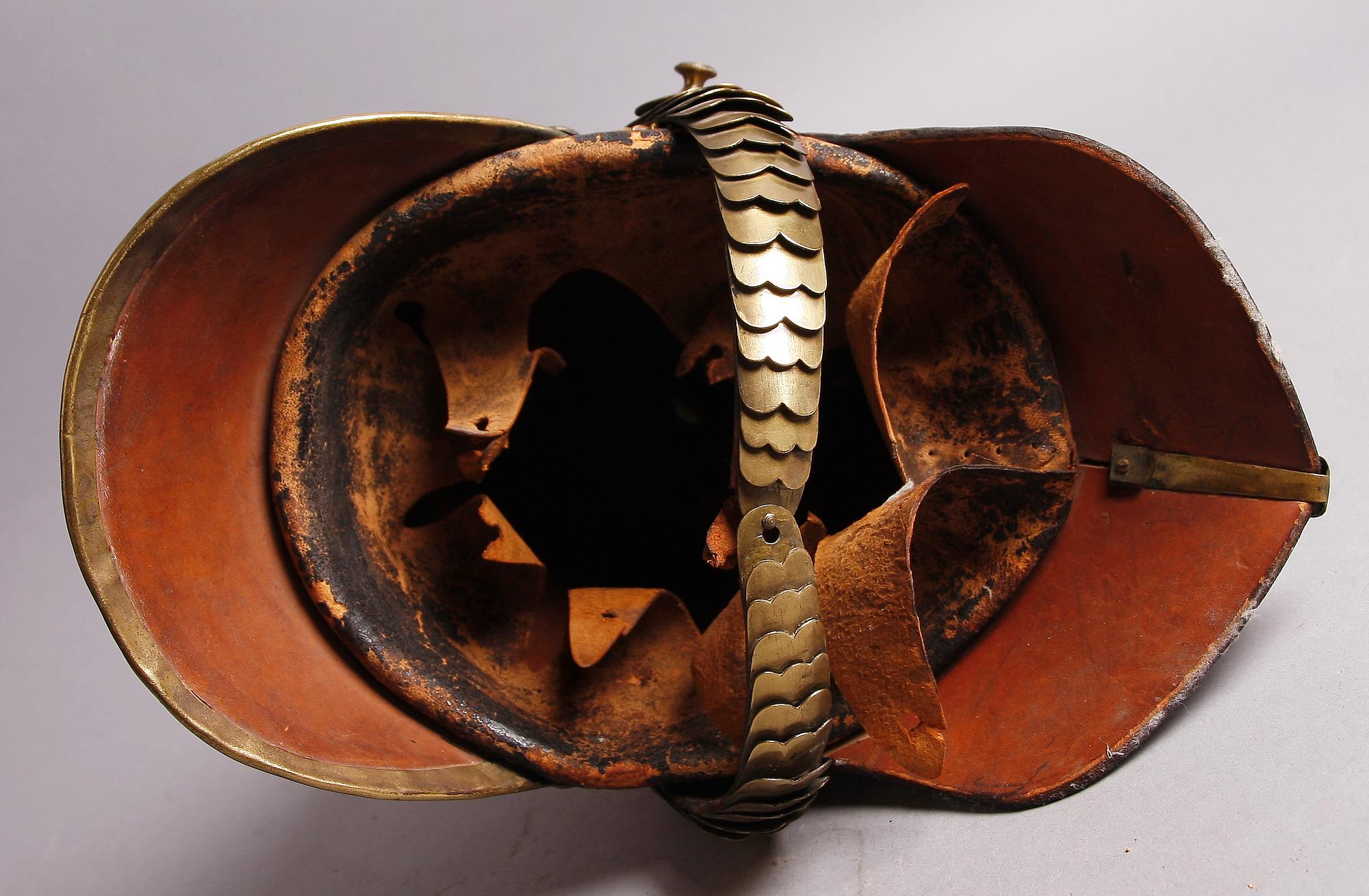 KASK, svensk, m/1845, för infanteriet.