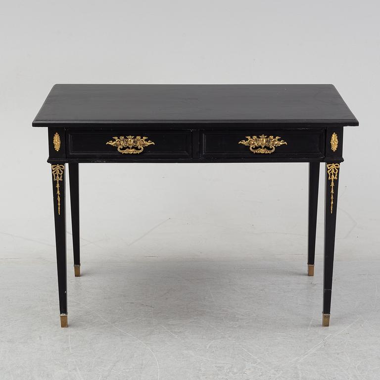 A painted desk, early 20th Century.