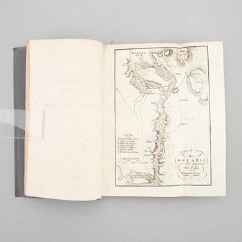 Trollhätte kanal, 1805, med graverade kartor.