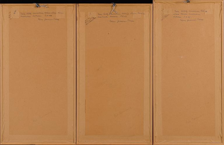 NIKOLAI BLINOV, a set of three drawings, signed.