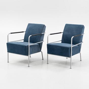 A pair of 'Cinema' easy chairs by Gunilla Allard for Lammhults.