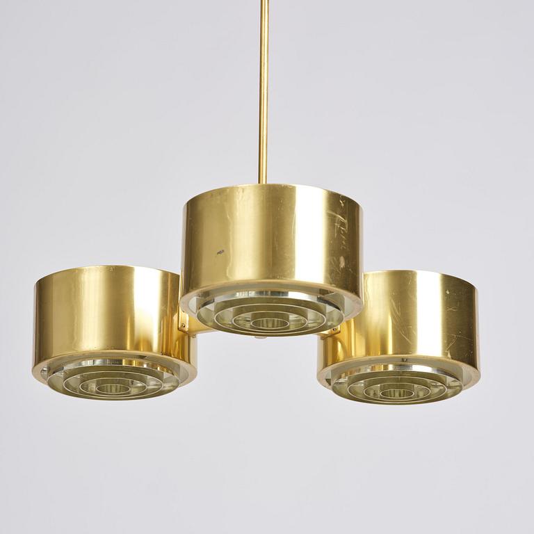 Hans-Agne Jakobsson, a pair of ceiling lamps, Hans-Agne Jakobsson AB, Markaryd, 1960s.