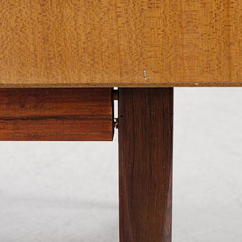 Ib Kofod Larsen, a teak and rosewood veneered sideboard, "FA-66", Faarup Møbelfabrik, Denmark, 1950/60s.