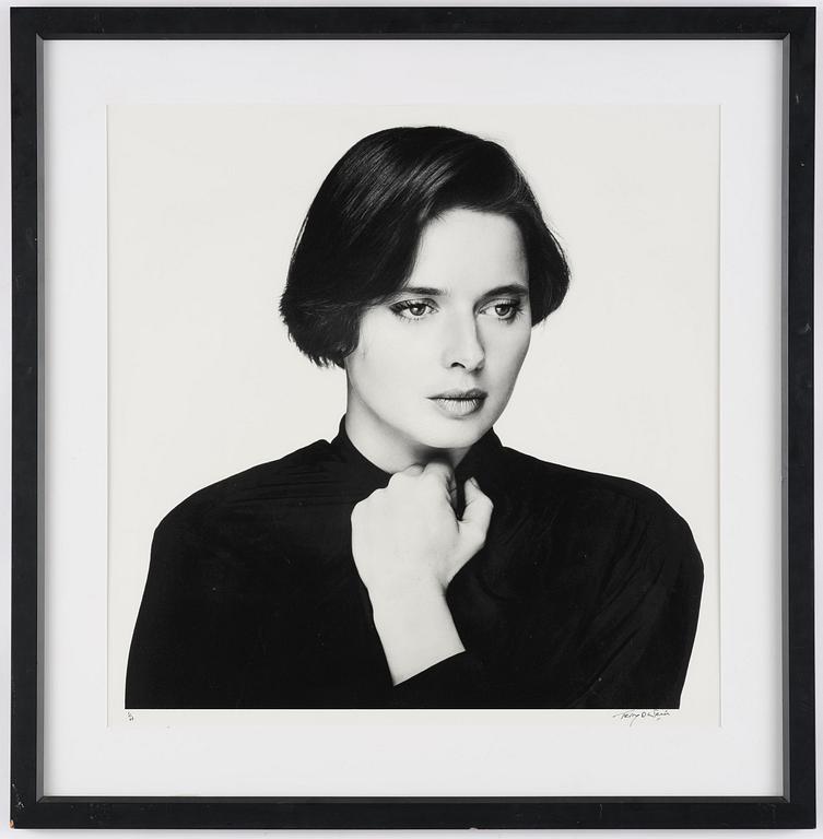 Terry O'Neill, "Isabella Rossellini, London", 1984.