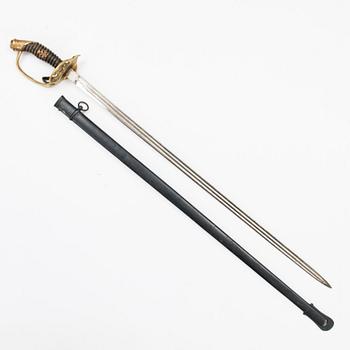 A model 1889 Imperial Prussian officer's sword.