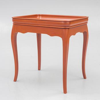A tray table, "Hällestad", from IKEA's 18th-century series, late 20th century.