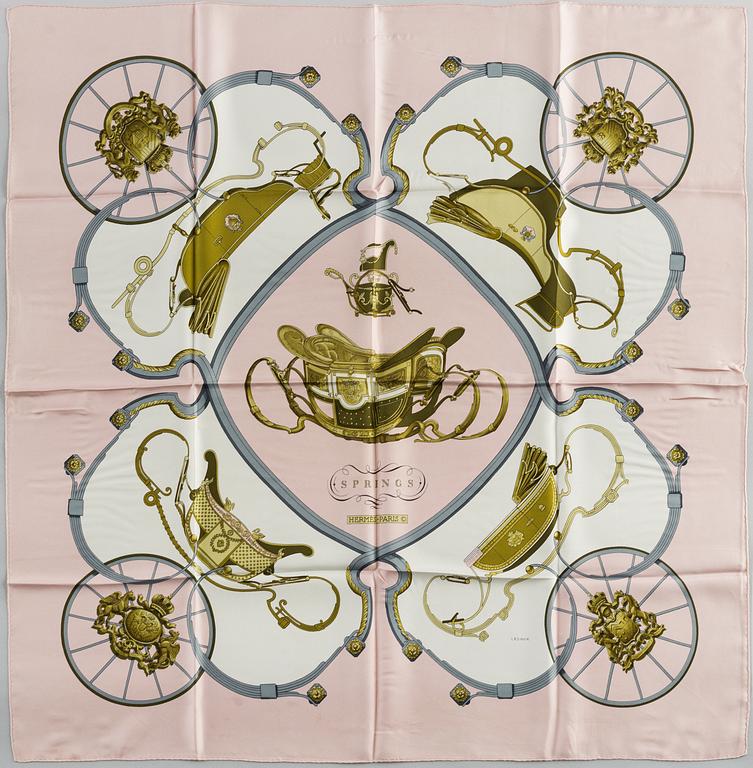 HERMÈS, "Springs", Scarf.