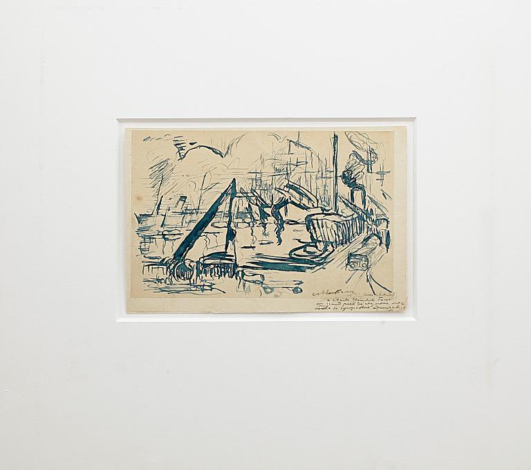 EMILE OTHON FRIESZ, teckning, sign o dat 06.