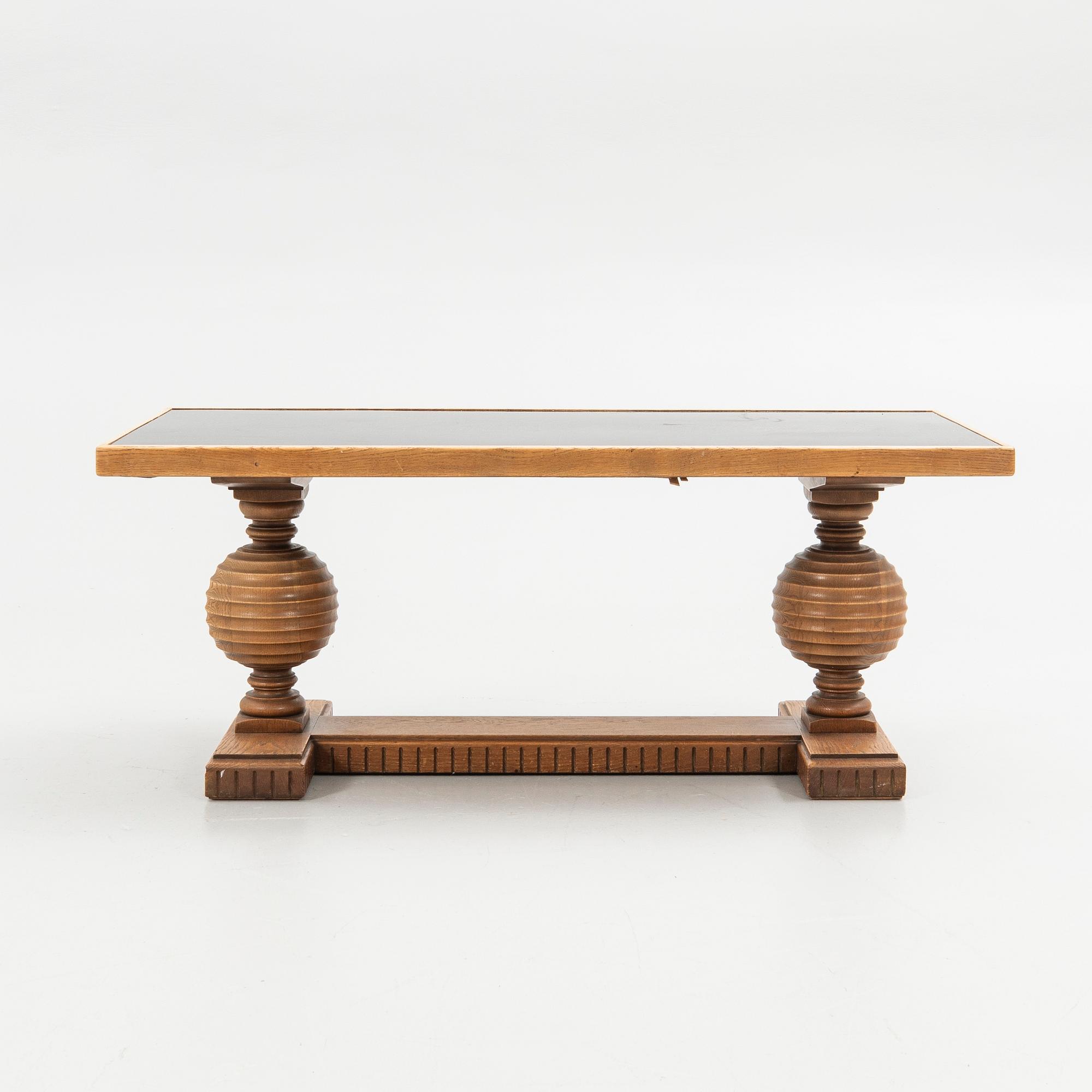 Elias Barup, coffee table, Gärsnäs Möbler, 1940s.