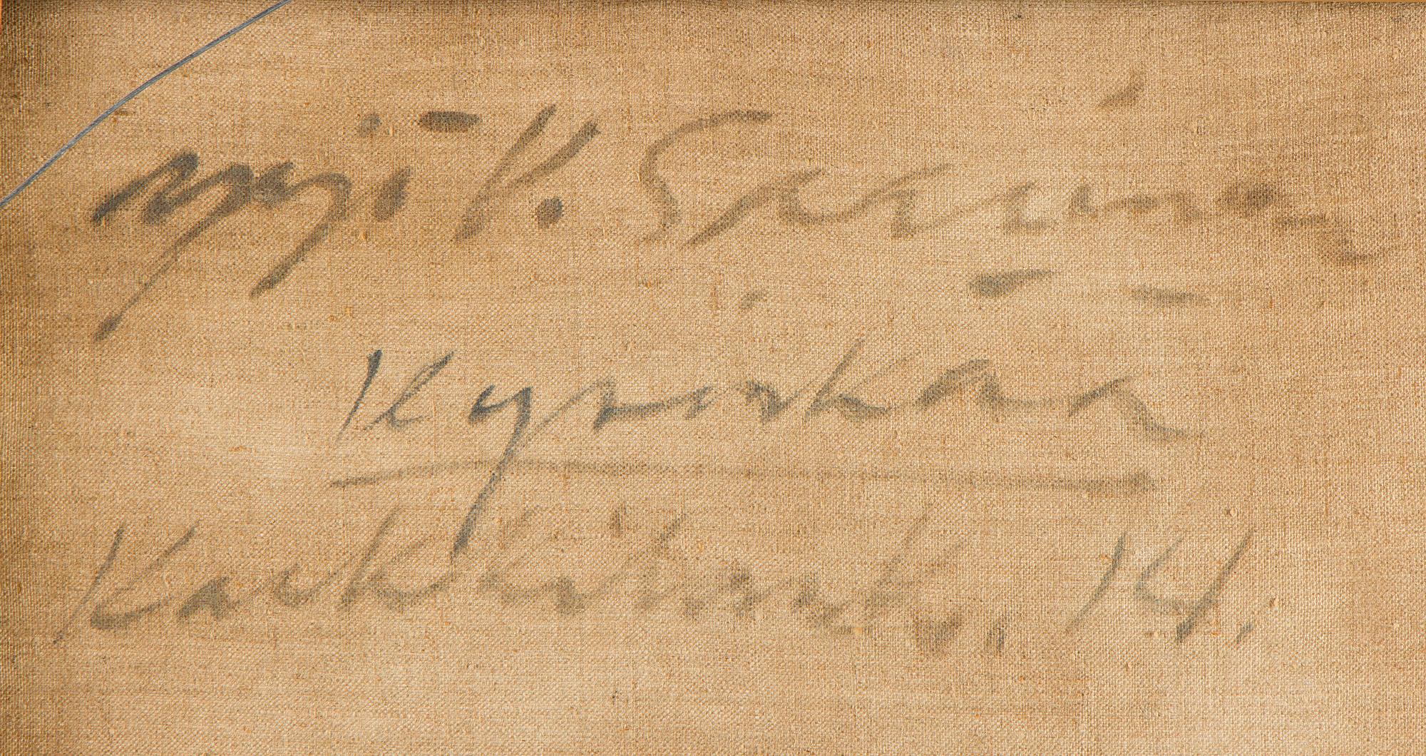 Yrjö Saarinen, Vy från en By.